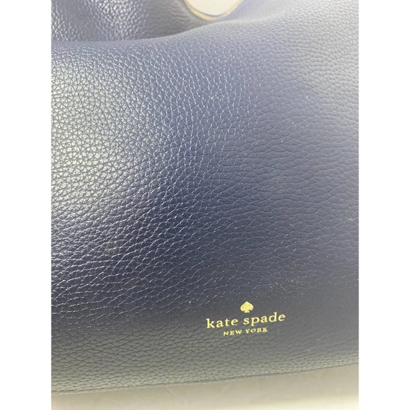 Kate Spade Kailee Handbag Tropical Toss Nightcap Blue Purse Shoulder Strap Bag - Picture 8 of 16